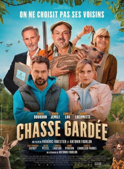 affiche de chasse gardée