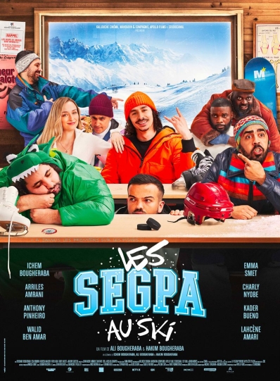 Affiche les Segpa au ski