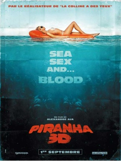 piranha 3D affiche