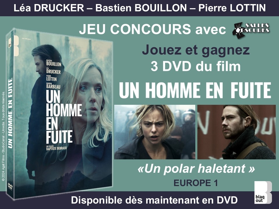 un homme en fuite